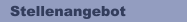Stellenangebot